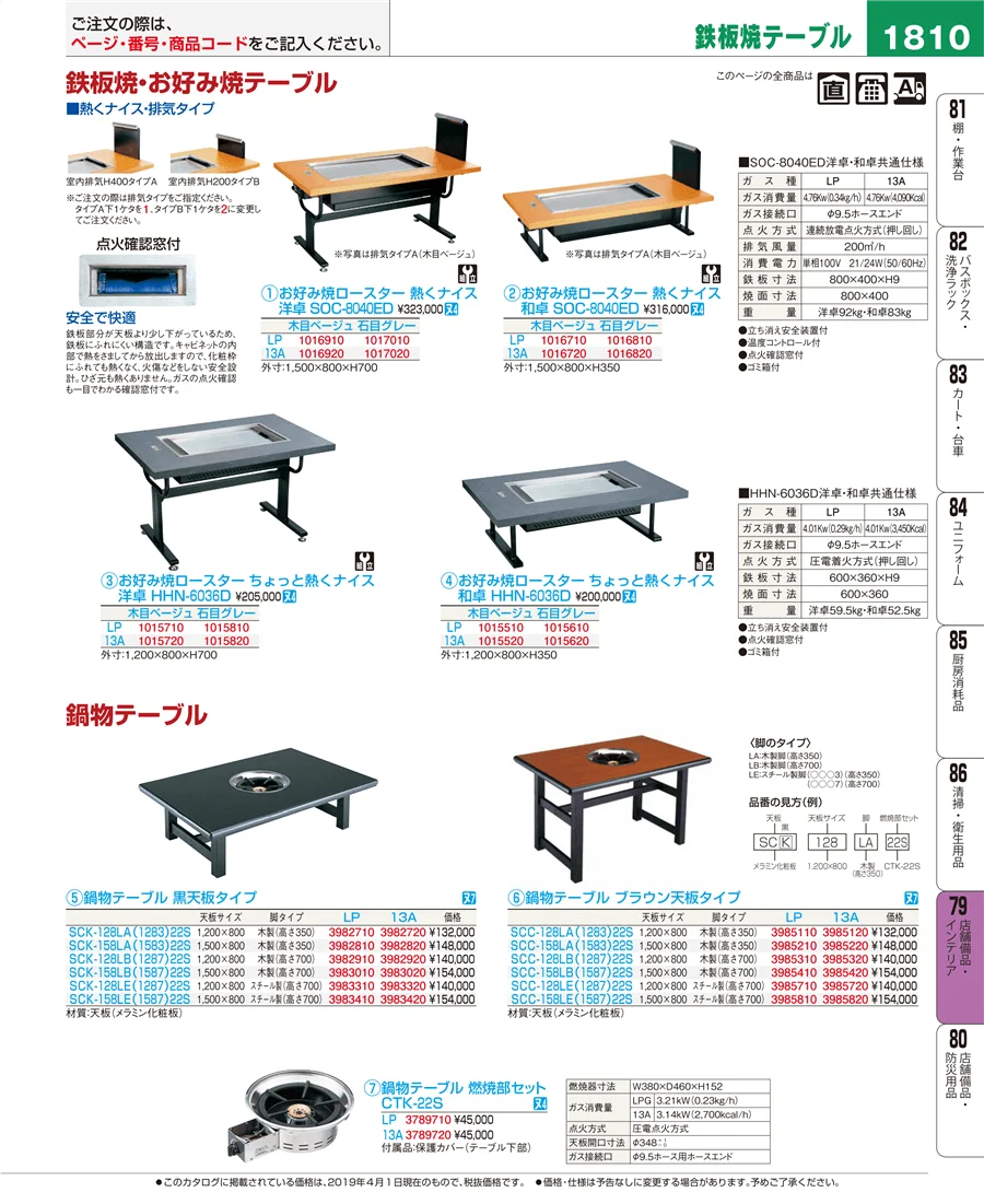 店舗備品・インテリア ページ1810