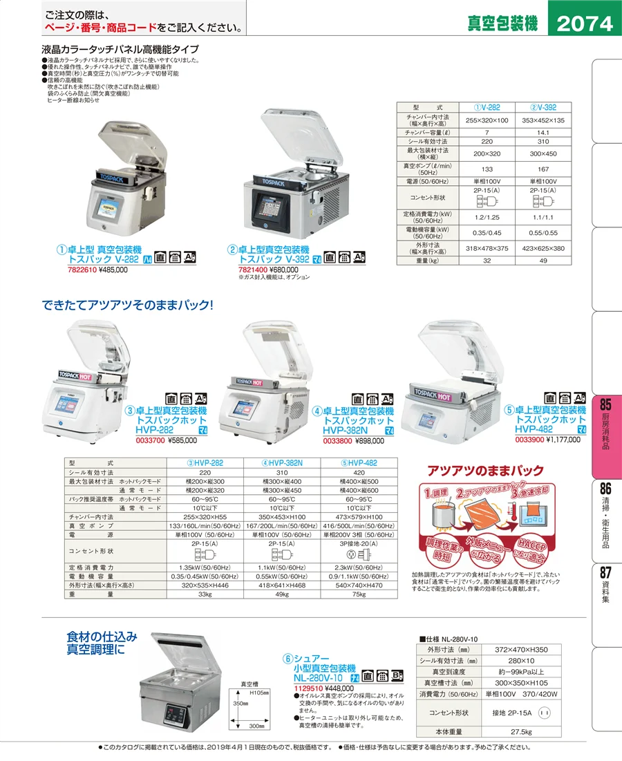 厨房消耗品 ページ2074