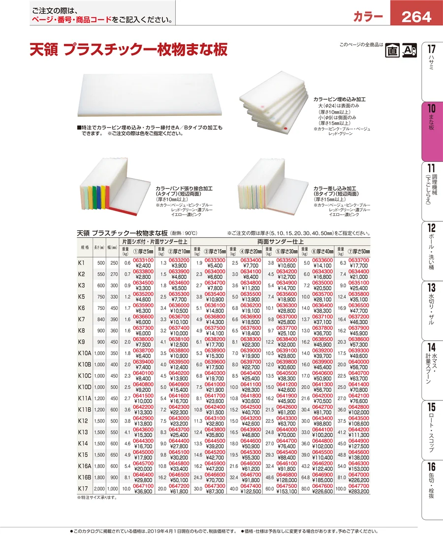 砥石・庖丁差し ページ264