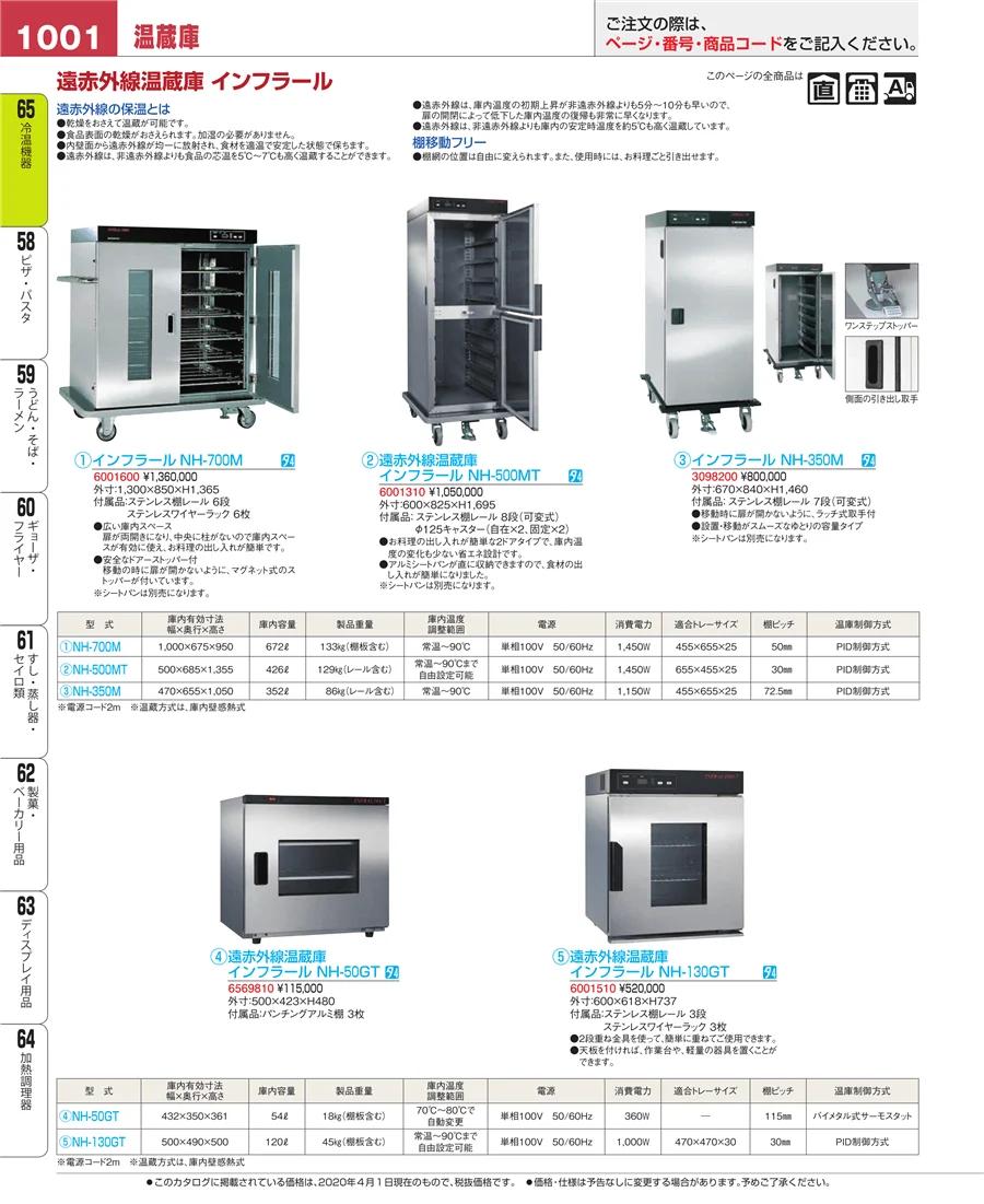 加熱調理器 ページ1001