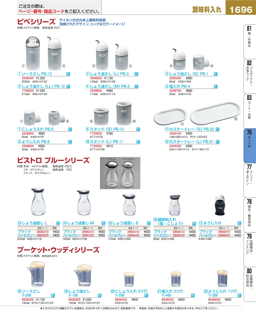 料理演出用品 ページ1696