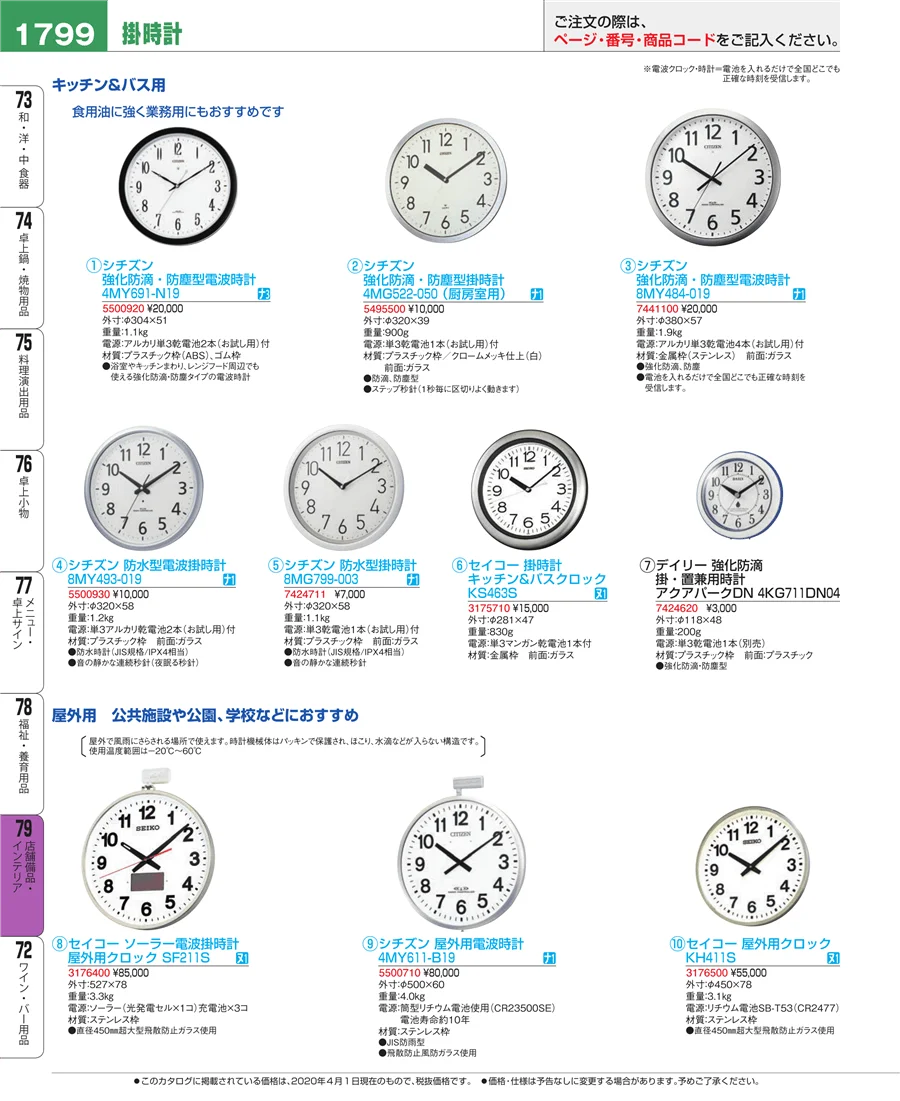 福祉・養育用品 ページ1799