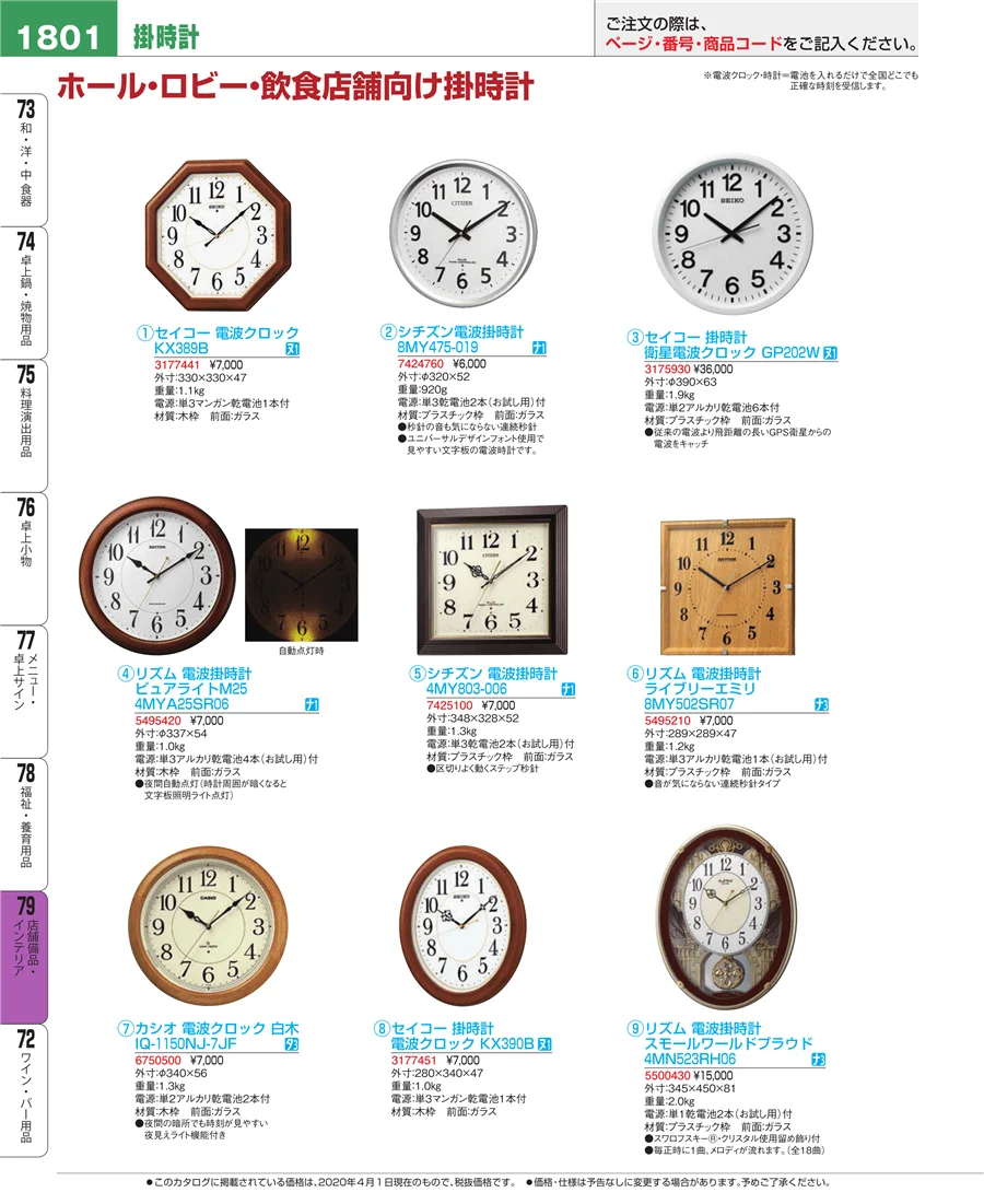 福祉・養育用品 ページ1801