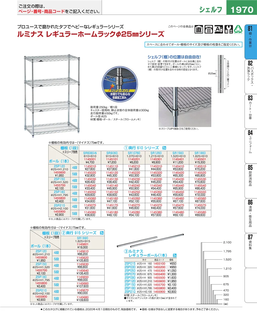 店舗備品・防災用品 ページ1970