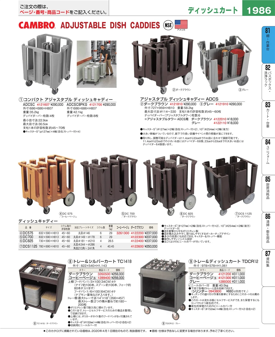 店舗備品・防災用品 ページ1986