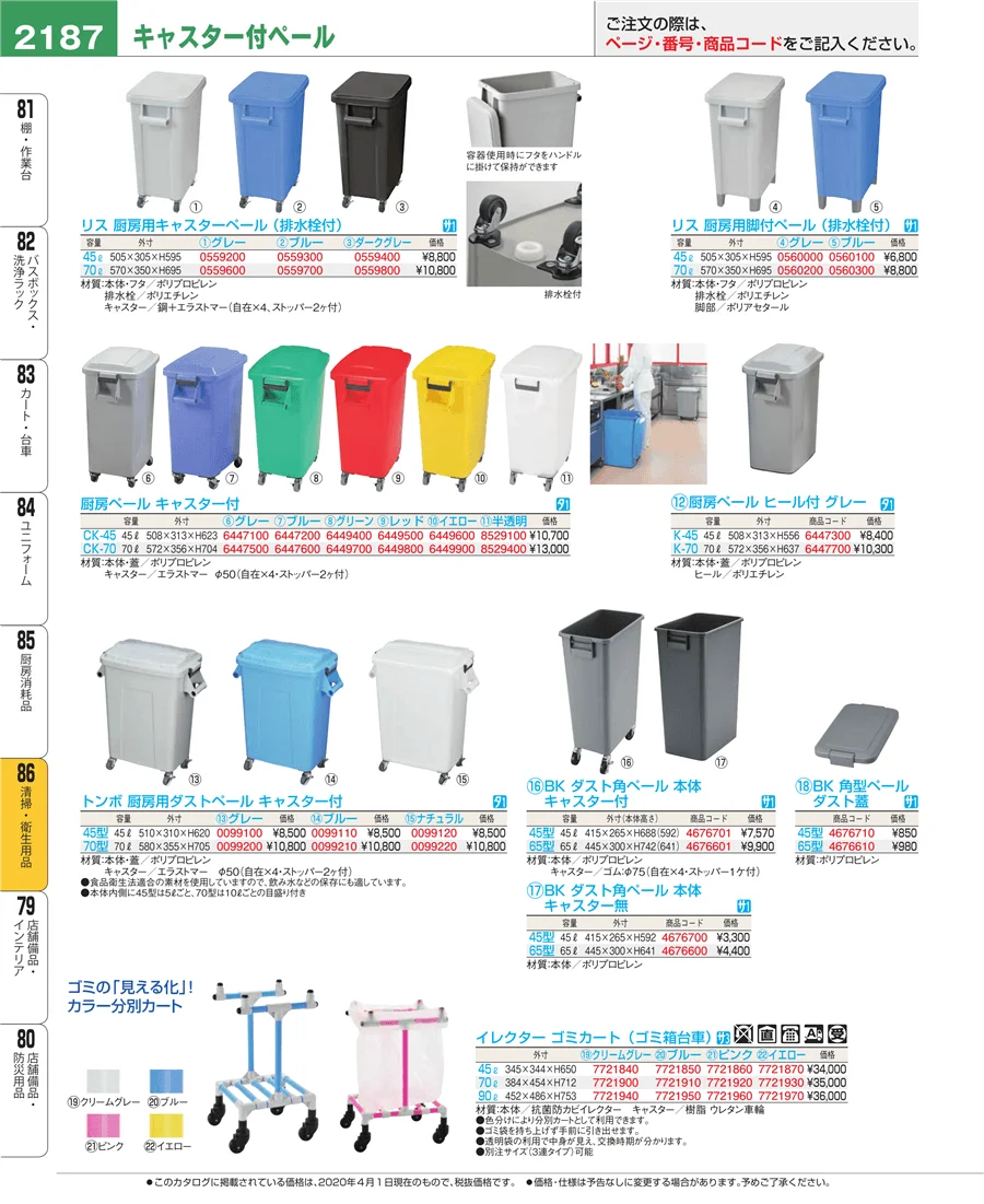 厨房消耗品 ページ2187