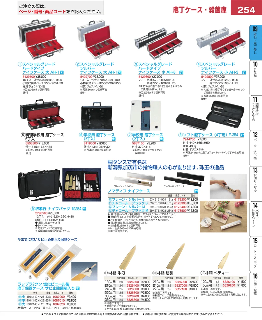 庖丁 ページ254