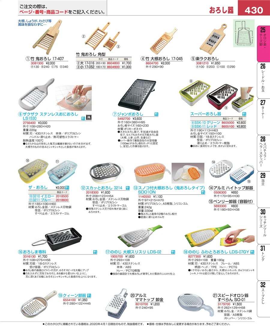 調味料入 ページ430