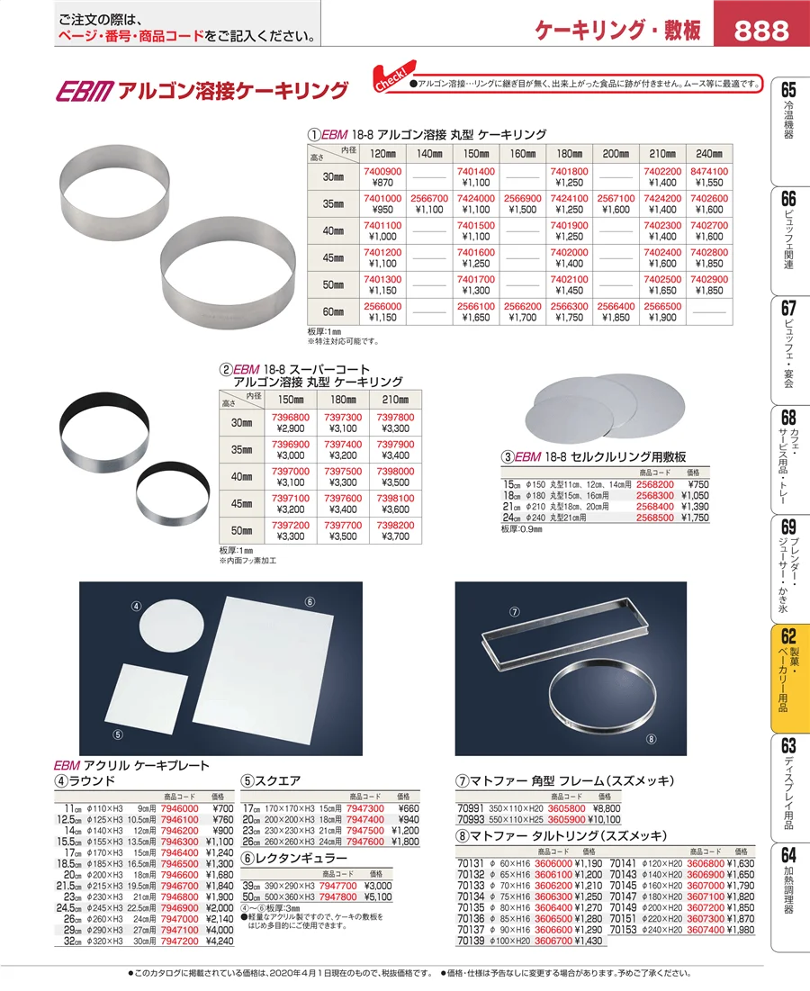 すし・蒸し器・セイロ類 ページ888