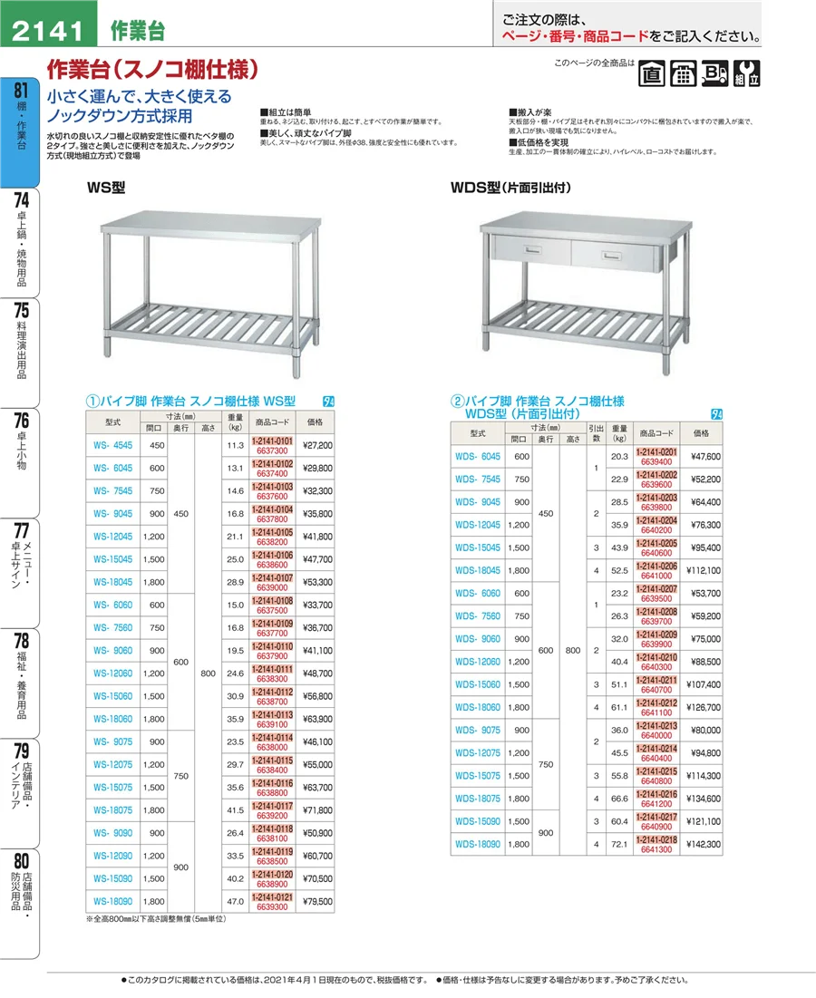 店舗備品・防災用品 ページ2141