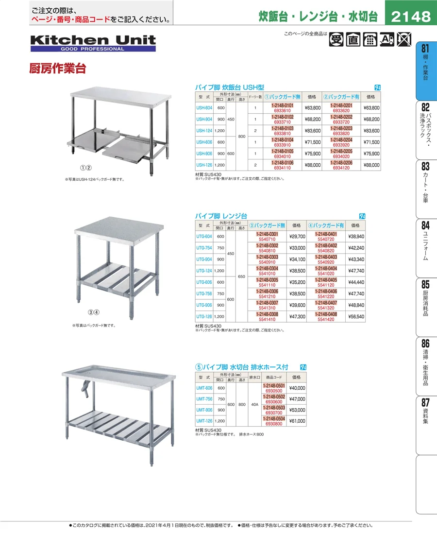 店舗備品・防災用品 ページ2148