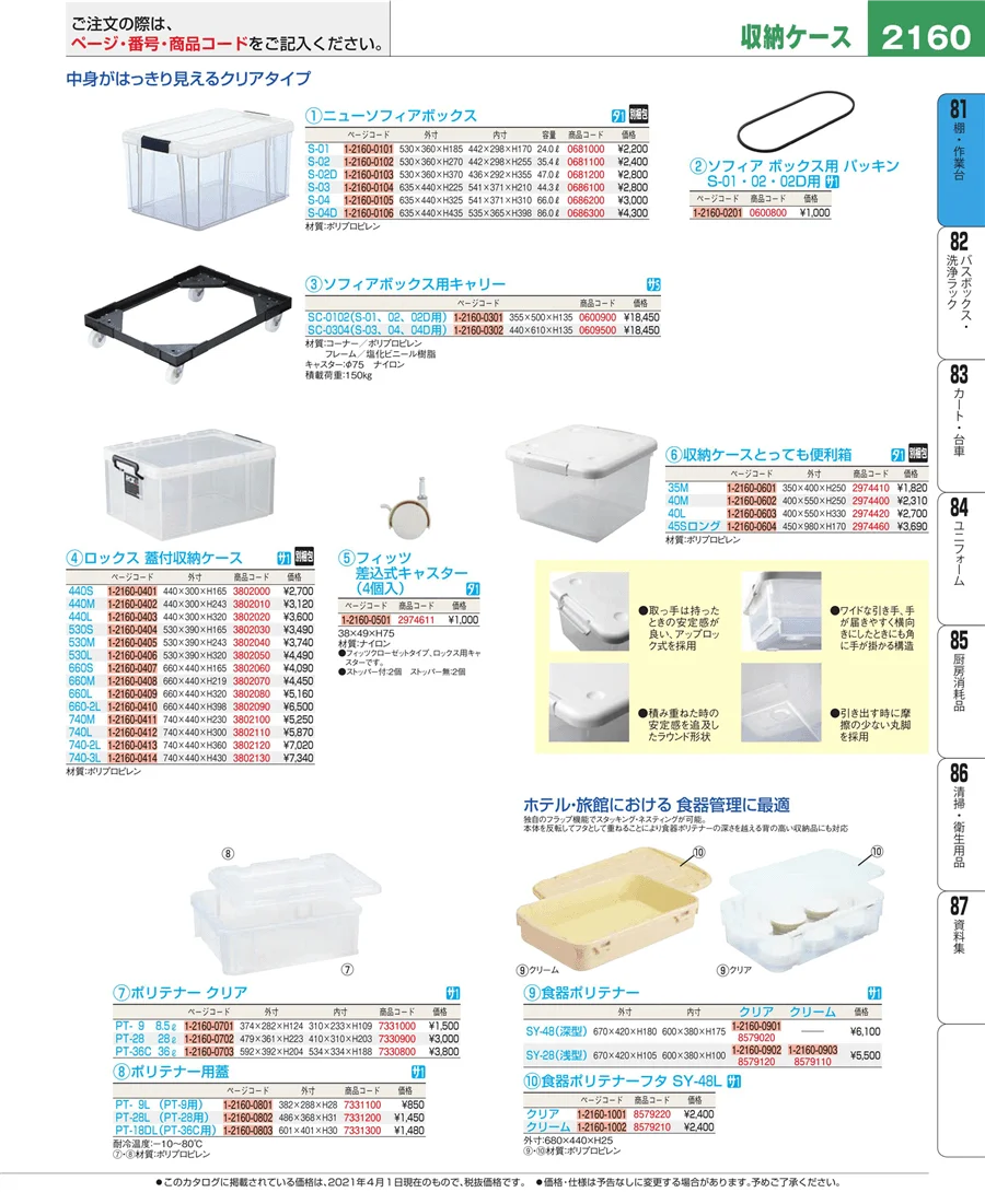 店舗備品・防災用品 ページ2160