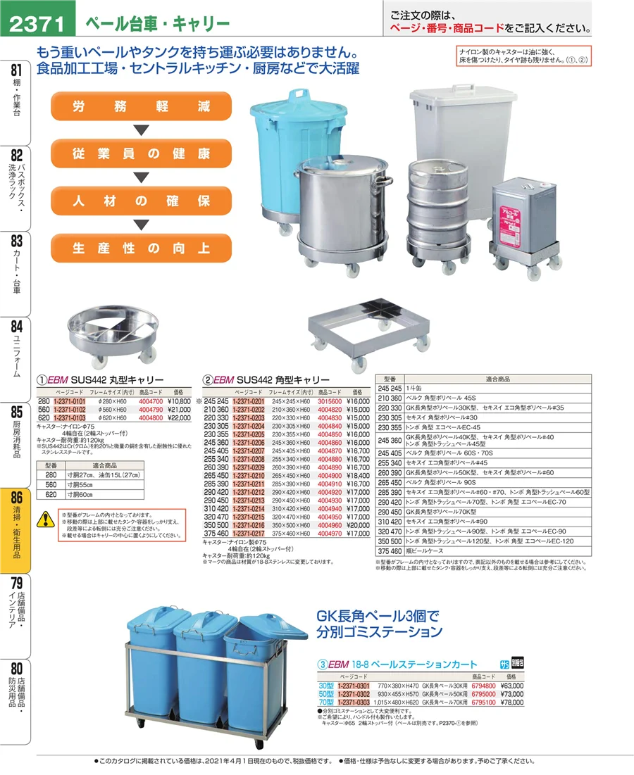 厨房消耗品 ページ2371