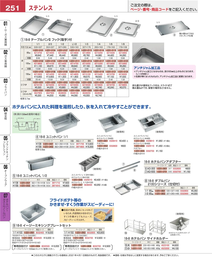 オーブンウェア ページ251