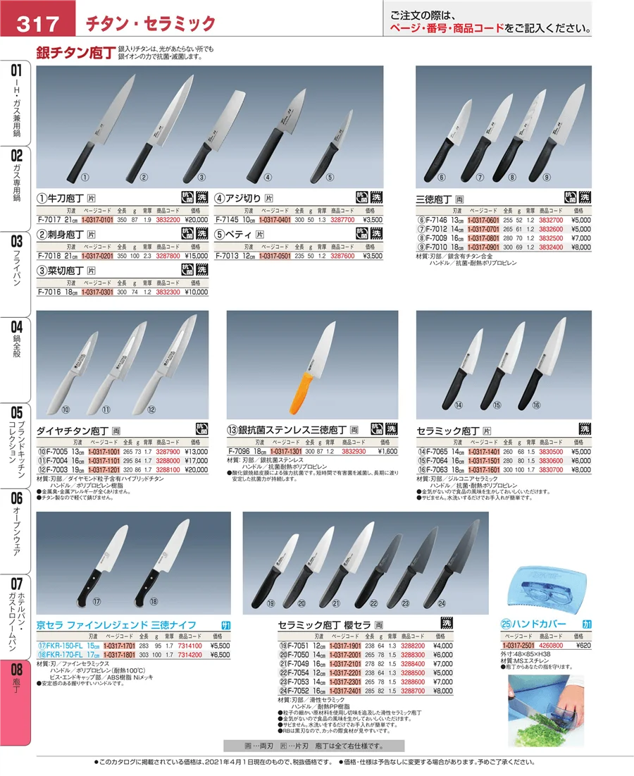 ホテルパン・ガストロノームパン ページ317