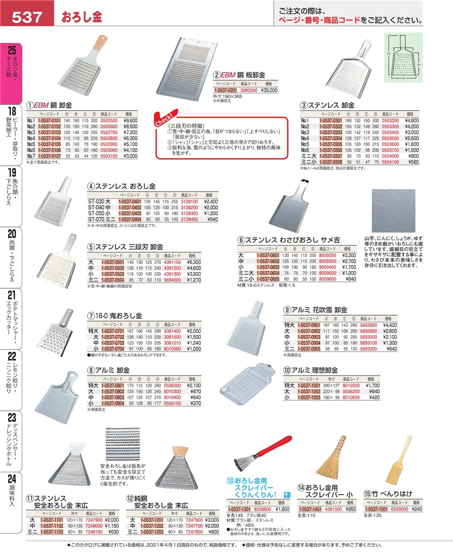 調味料入 ページ537