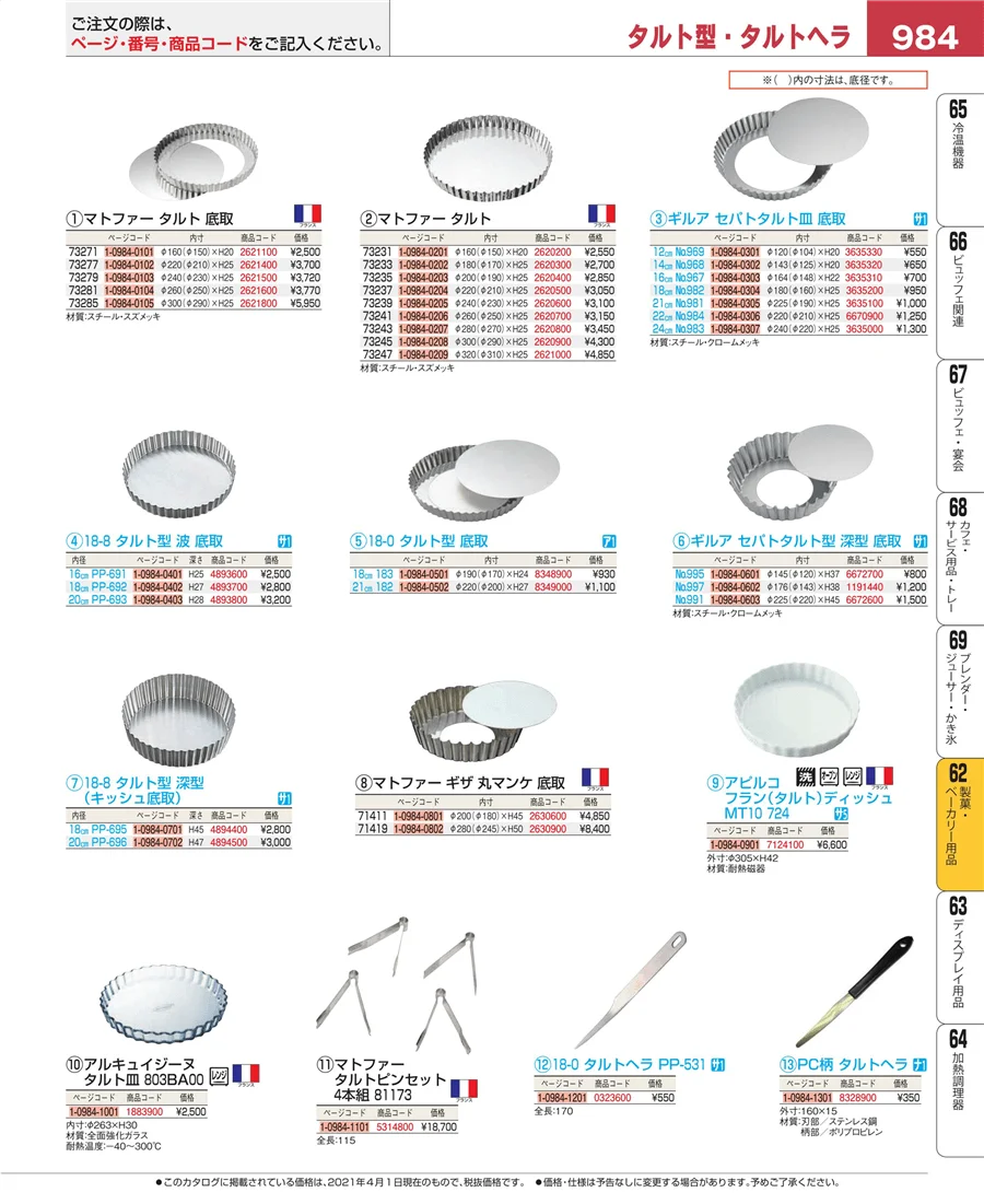 すし・蒸し器・セイロ類 ページ984