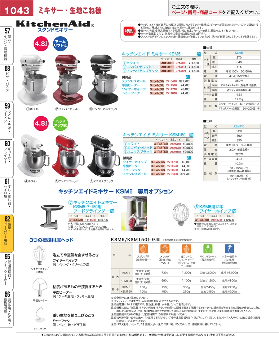 すし・蒸し器・セイロ類 ページ1043