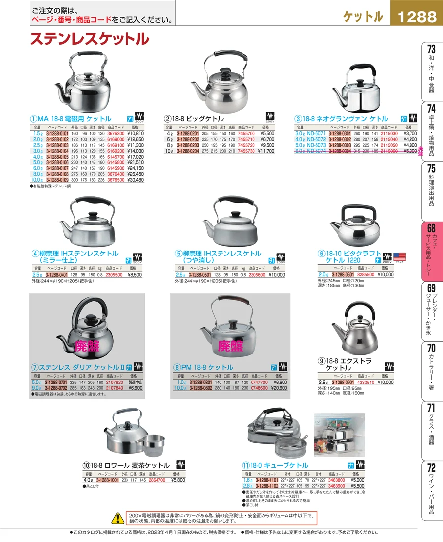 ビュッフェ・宴会 ページ1288