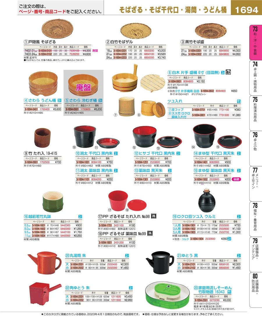 ワイン・バー用品 ページ1694