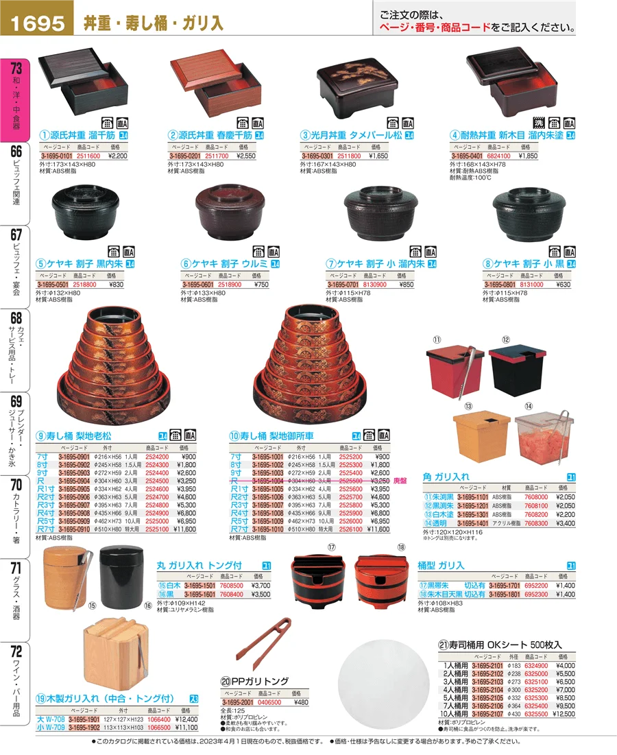 ワイン・バー用品 ページ1695