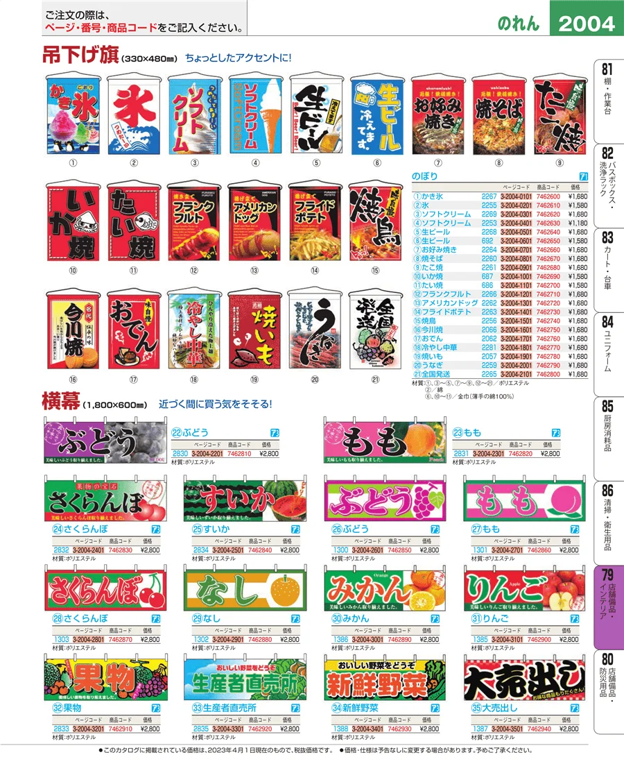 福祉・養育用品 ページ2004