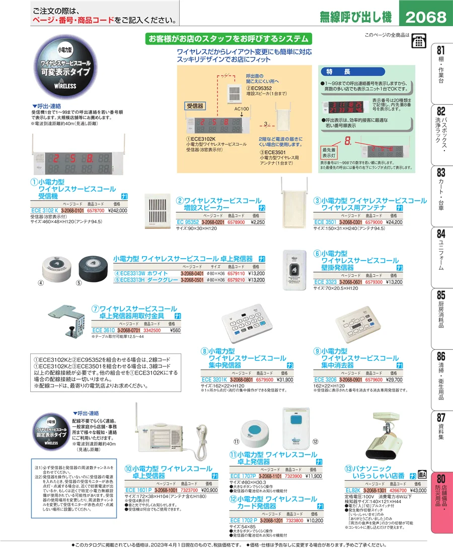店舗備品・インテリア ページ2068