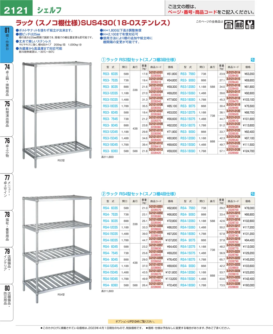 店舗備品・防災用品 ページ2121
