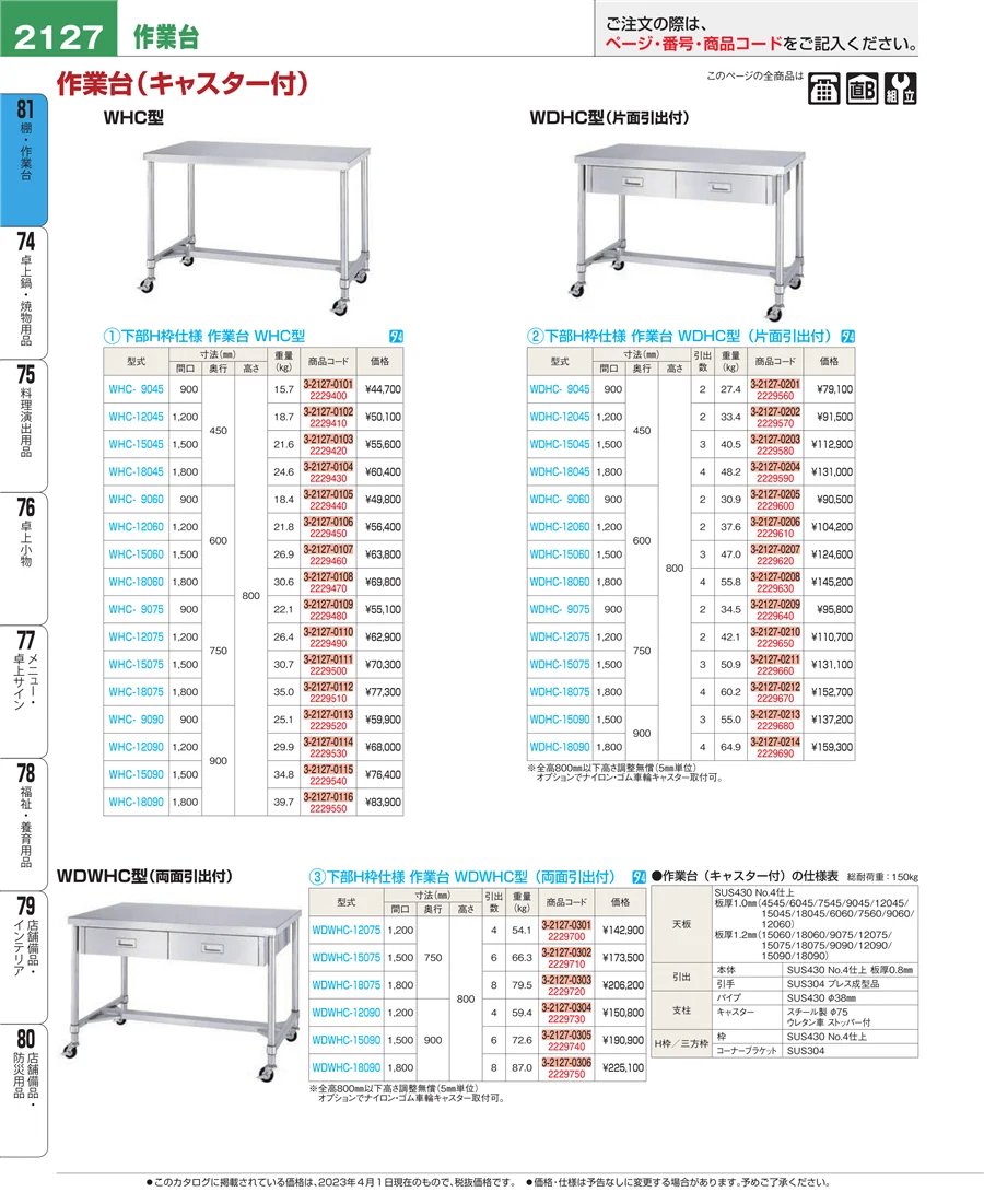 店舗備品・防災用品 ページ2127