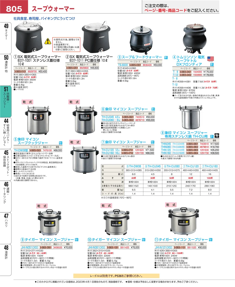 濃度計 他 ページ805