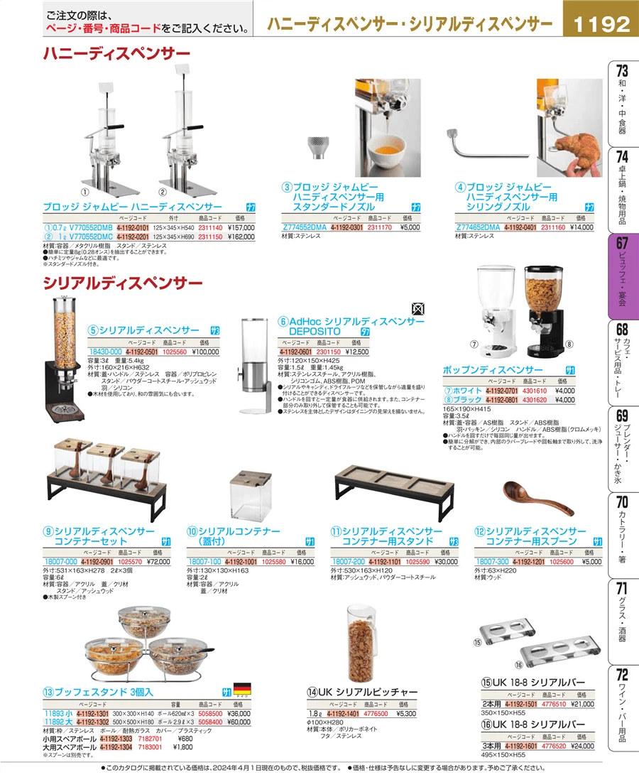 ビュッフェ関連 ページ1192
