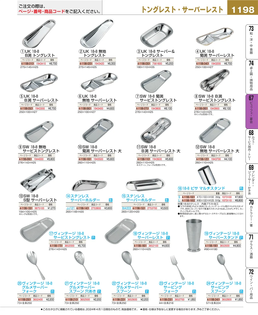 ビュッフェ関連 ページ1198