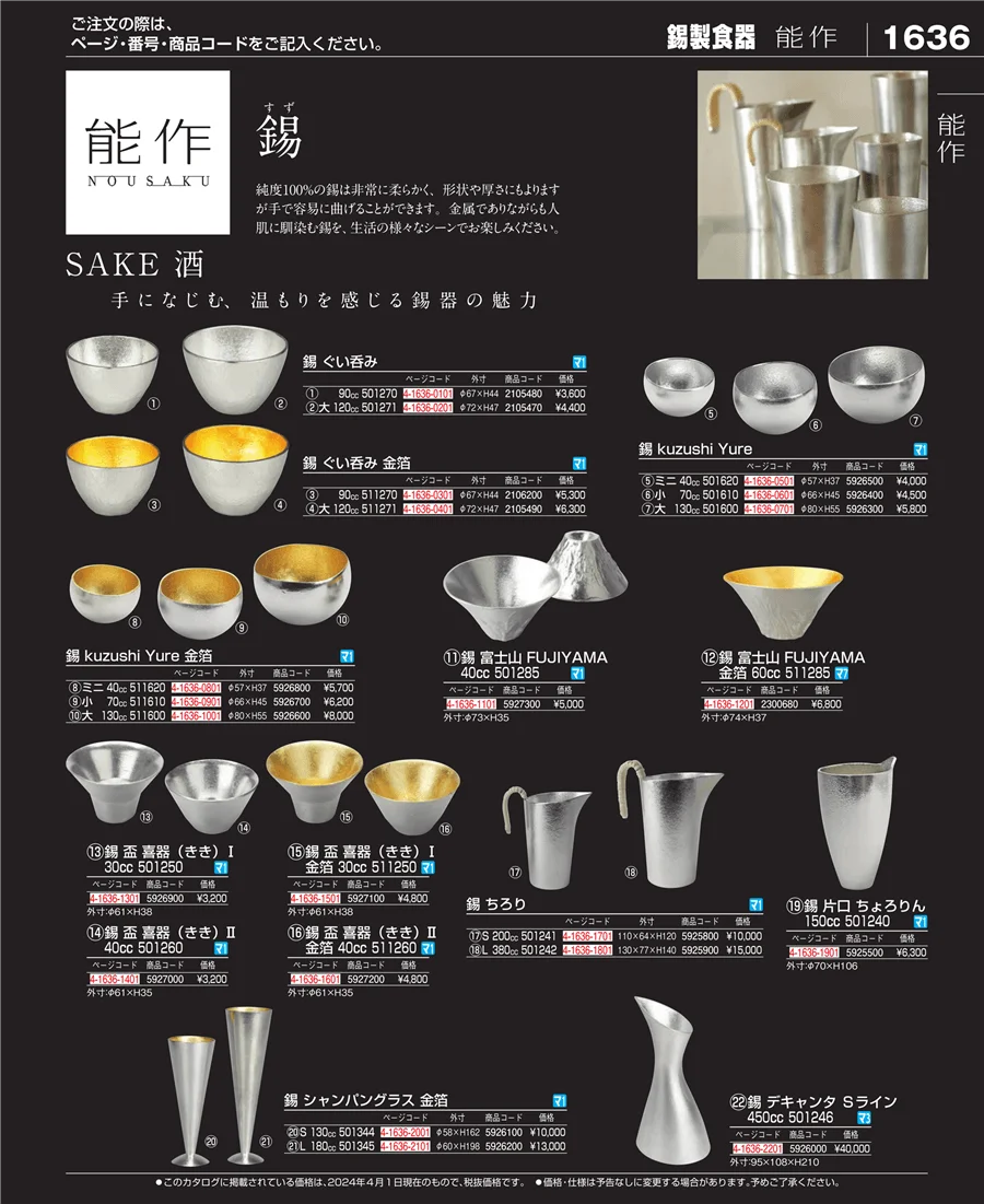 ワイン・バー用品 ページ1636