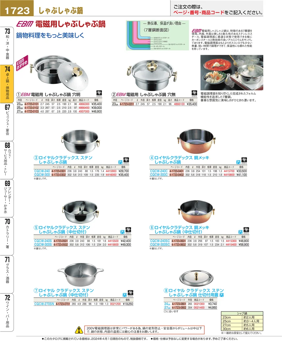 和・洋・中 食器 ページ1723