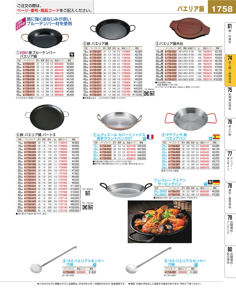 和・洋・中 食器 ページ1758