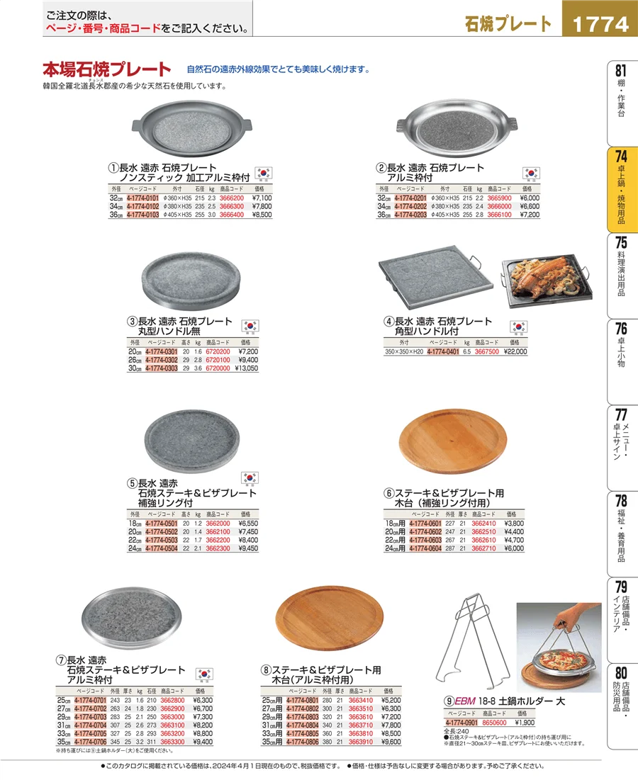 和・洋・中 食器 ページ1774