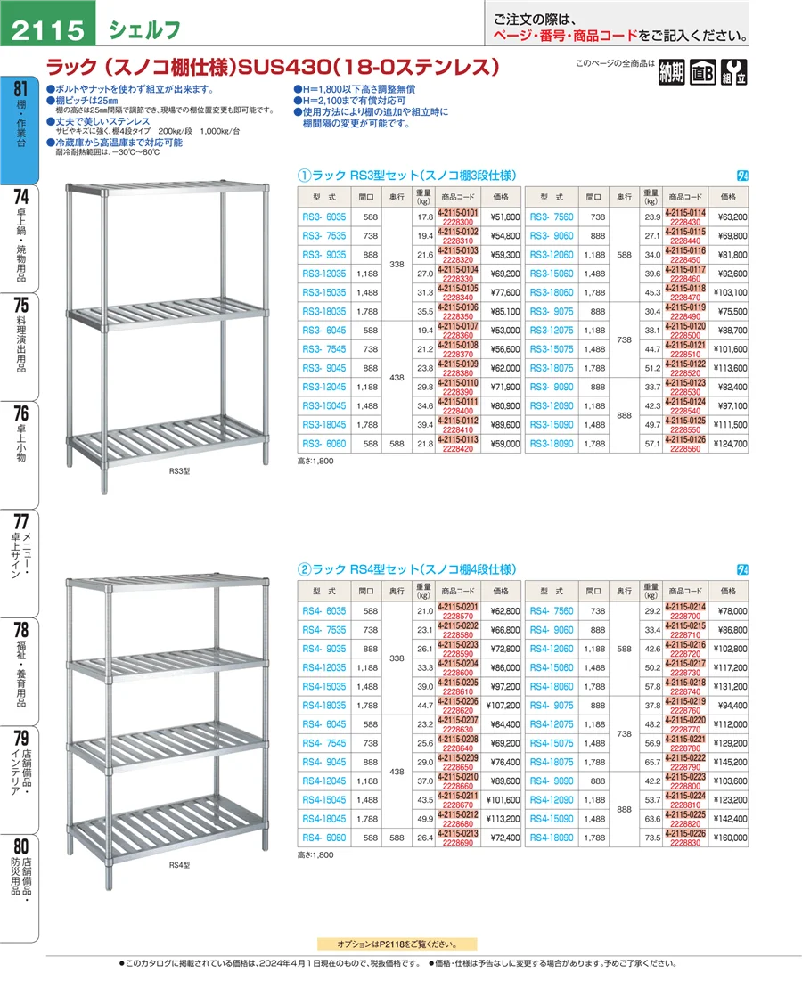 店舗備品・防災用品 ページ2115
