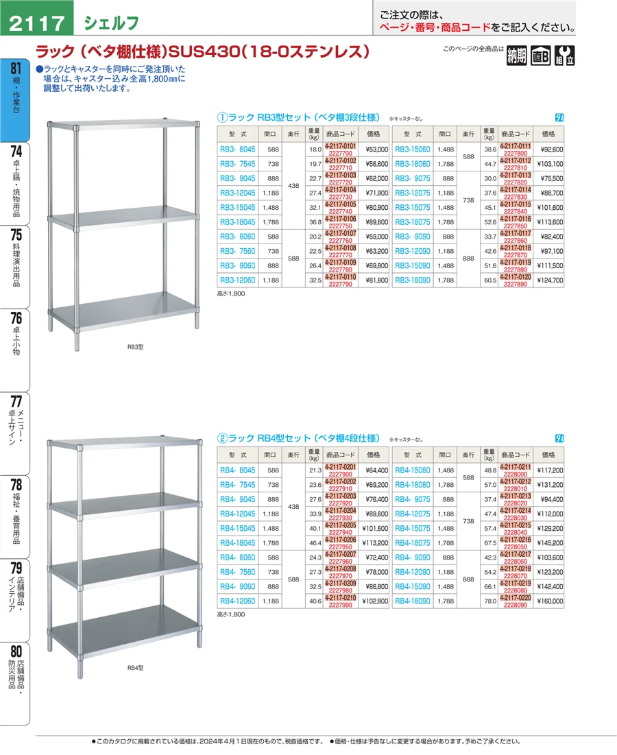 店舗備品・防災用品 ページ2117