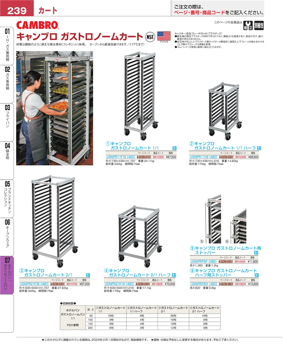 オーブンウェア ページ239