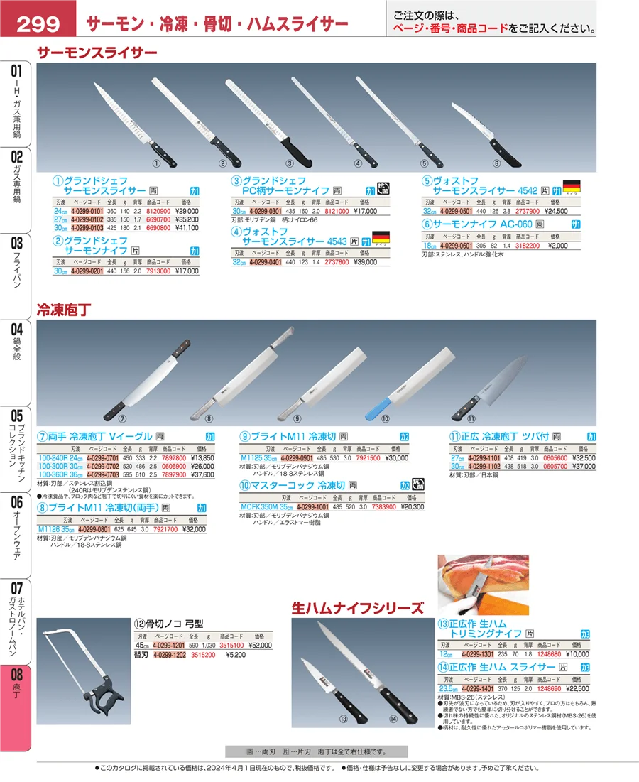 ホテルパン・ガストロノームパン ページ299