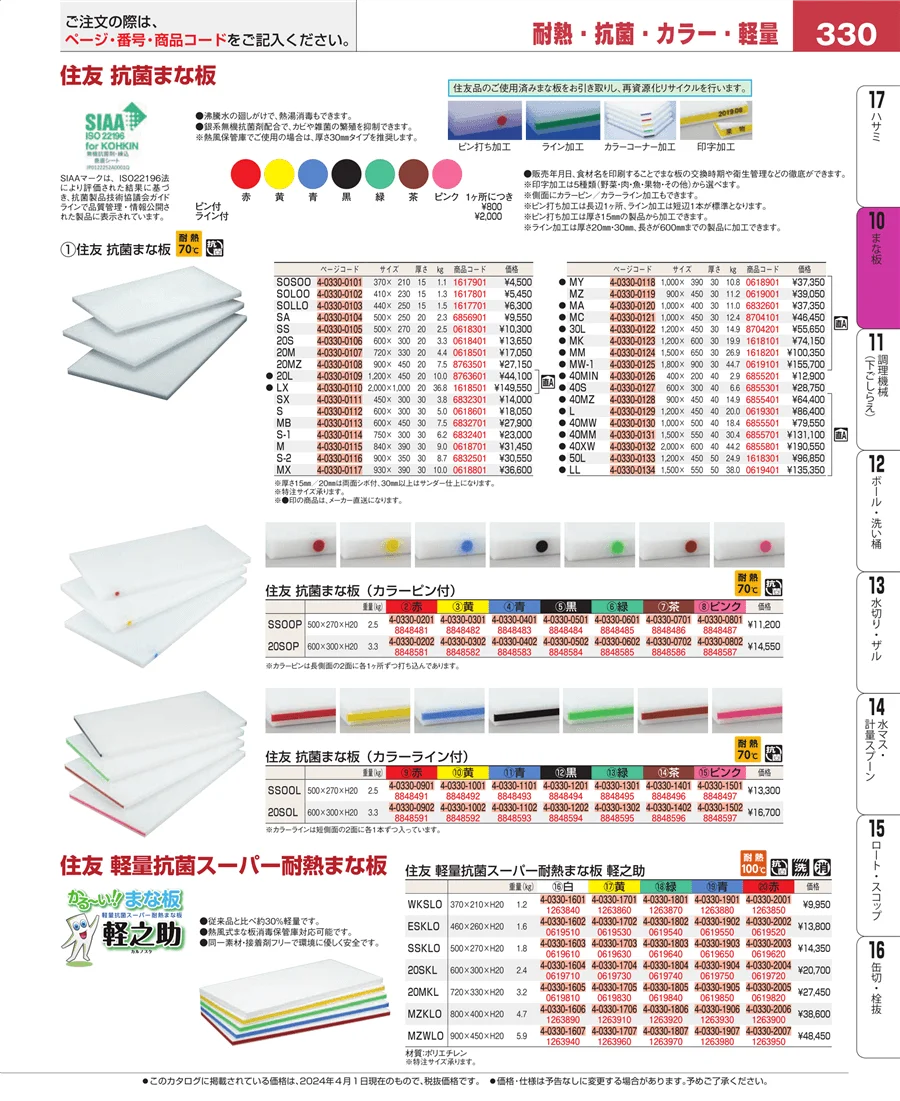砥石・庖丁差し ページ330