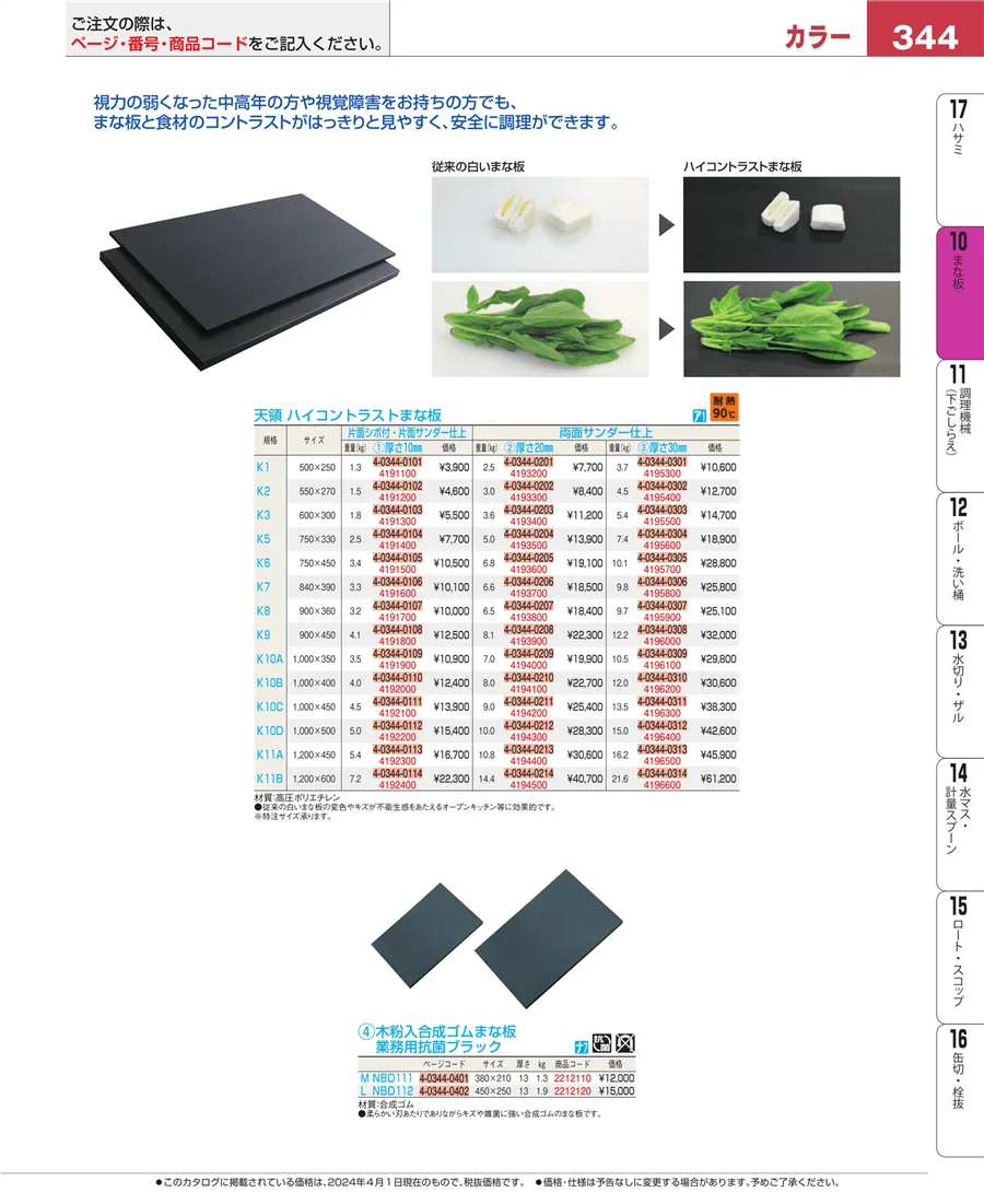 砥石・庖丁差し ページ344