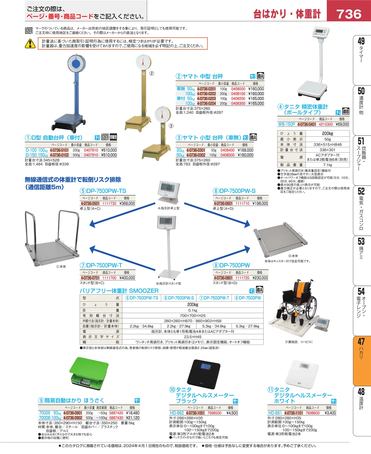 EBM業務用厨房用品カタログvol.24・ページ番号736・運搬・ケータリング
