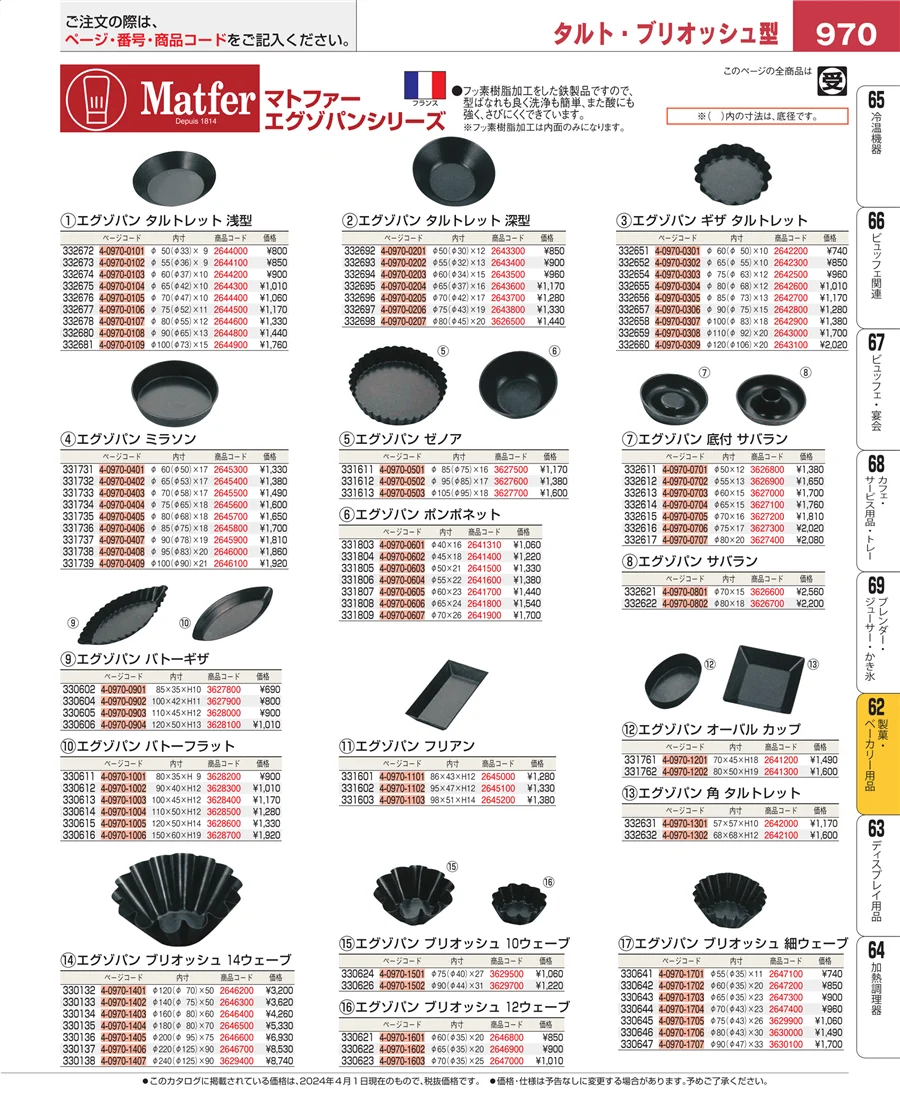 すし・蒸し器・セイロ類 ページ970