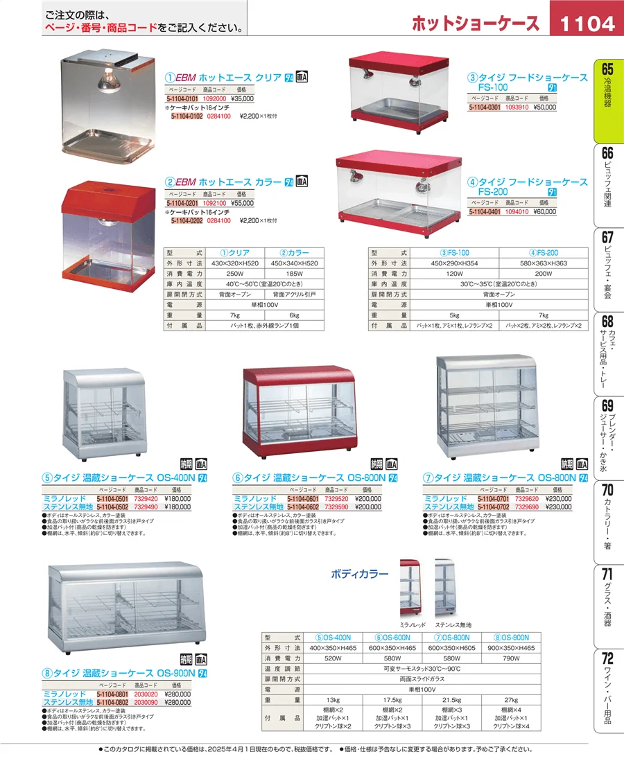加熱調理器 ページ1104