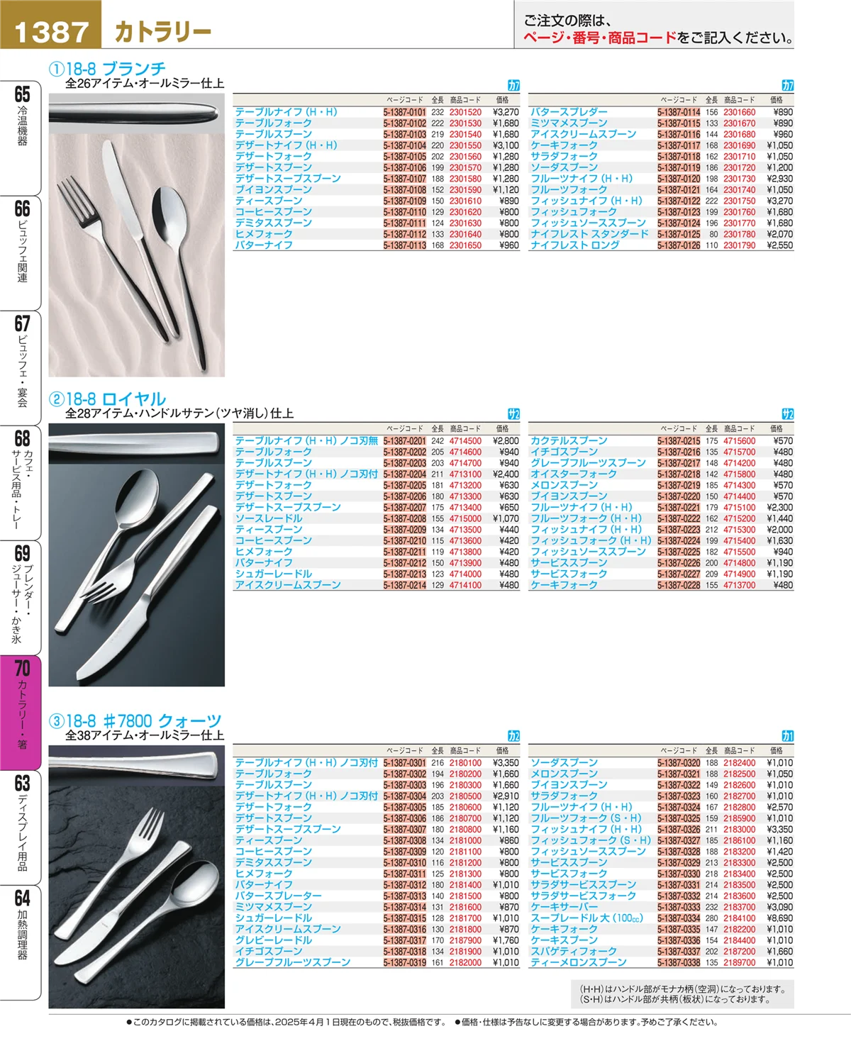 EBM業務用厨房用品カタログvol.25・ページ番号1387・ブレンダー・ジューサー・かき氷