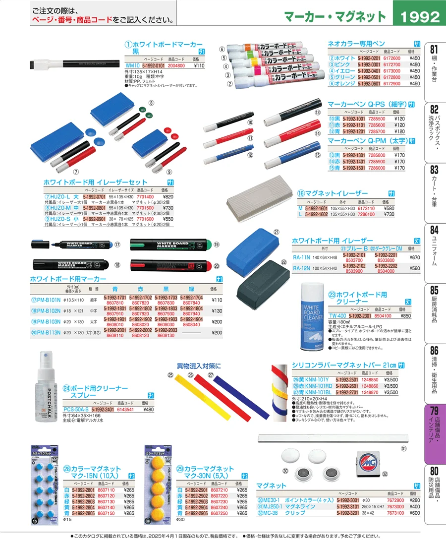 福祉・養育用品 ページ1992