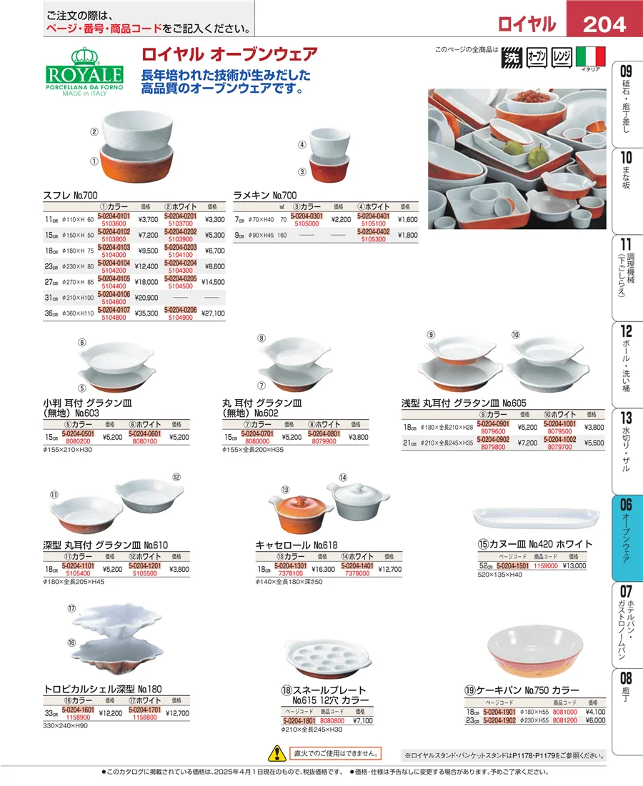 ブランドキッチンコレクション ページ204