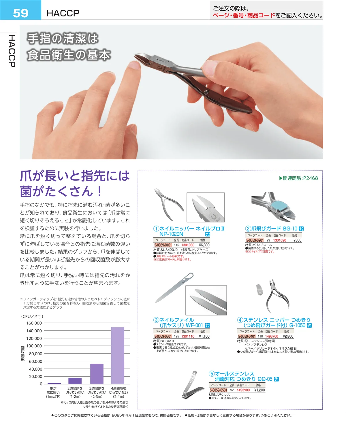 EBM業務用厨房用品カタログvol.25・ページ番号59・フォトインデックス