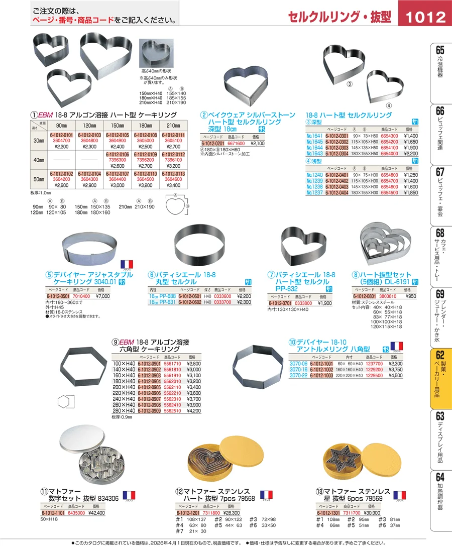 すし・蒸し器・セイロ類 ページ1012
